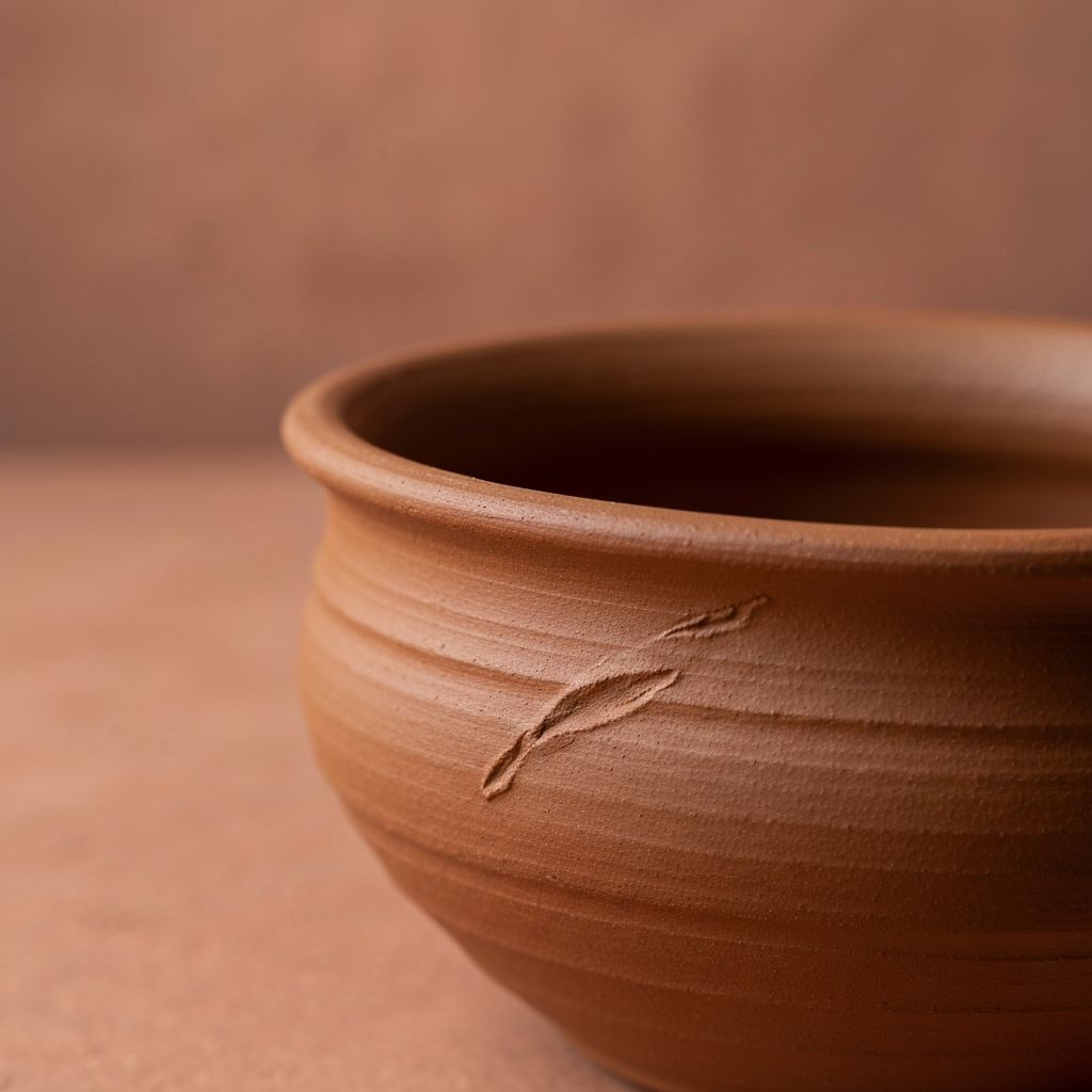 Handwoven Terracotta Pot